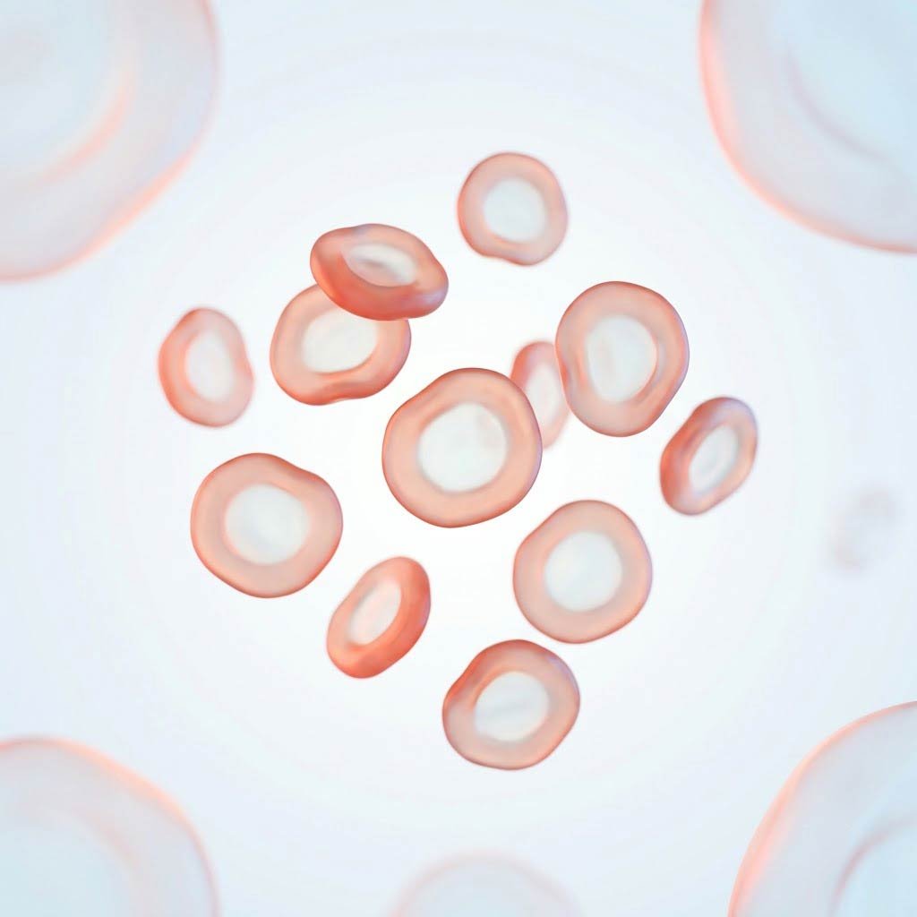 Small, pale iron-deficient red blood cells