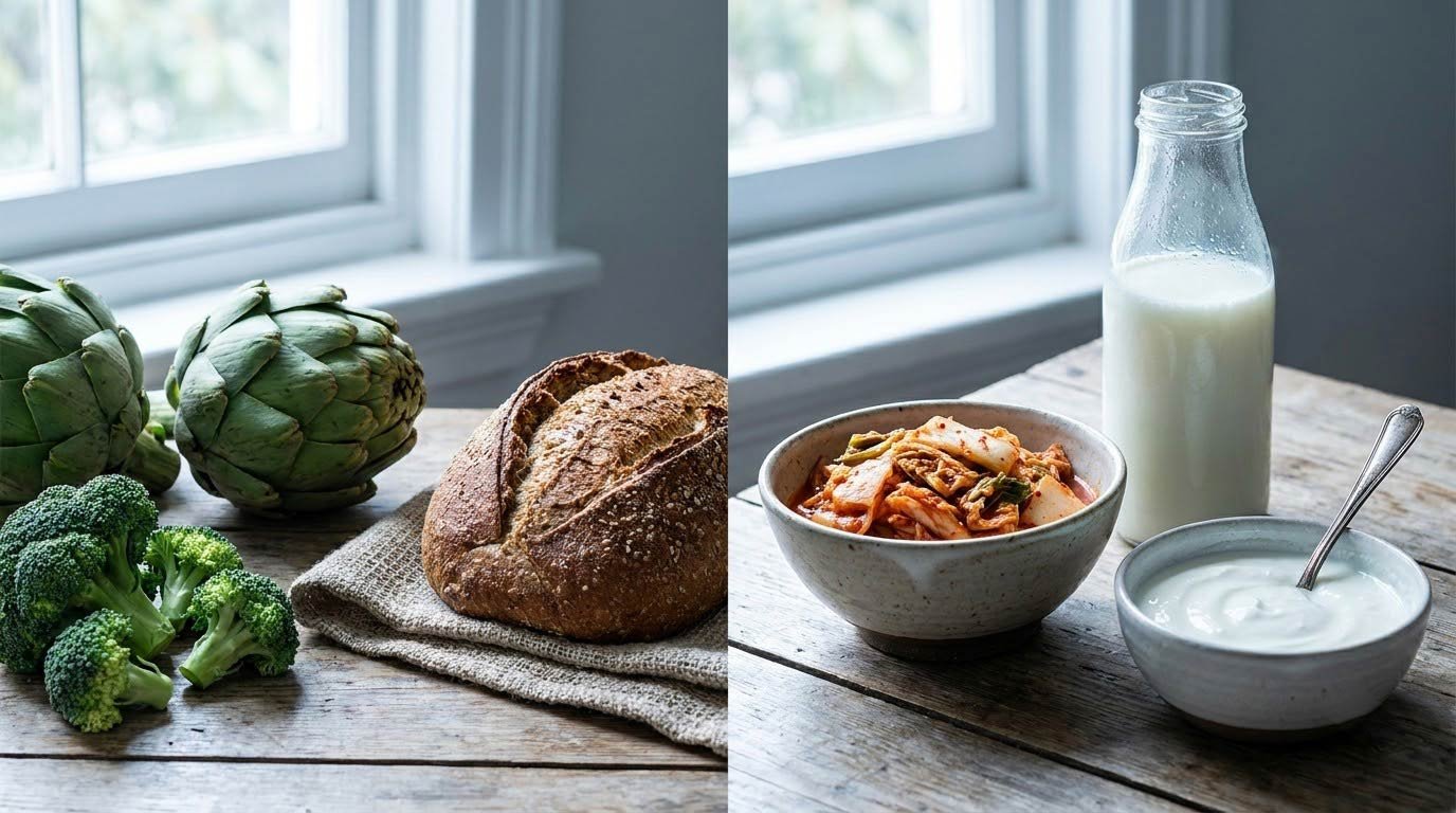 Fiber-rich vegetables: the long-term anti-inflammatory foundation.