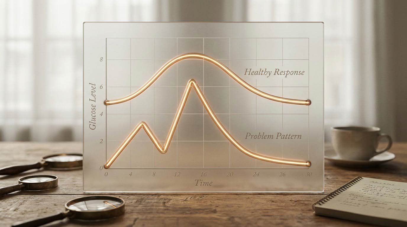 The rolling hill vs the spike-crash: shape matters more than height.