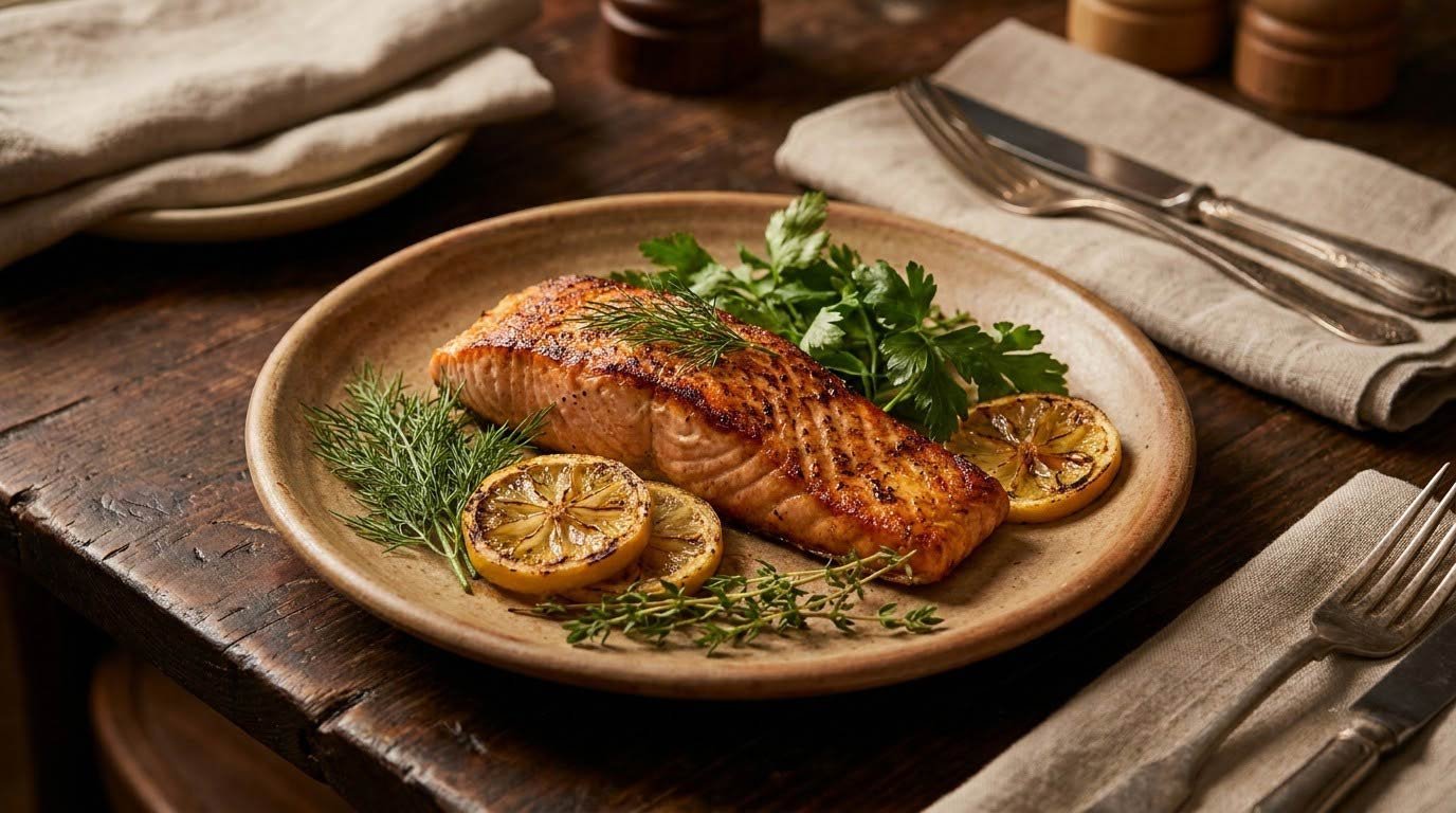 Fatty fish twice weekly: the delivery with the strongest population evidence.