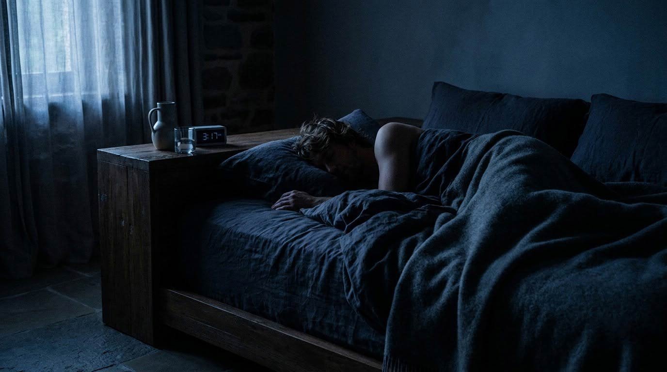 The first half of the night: deep sleep dominates, physical repair runs.
