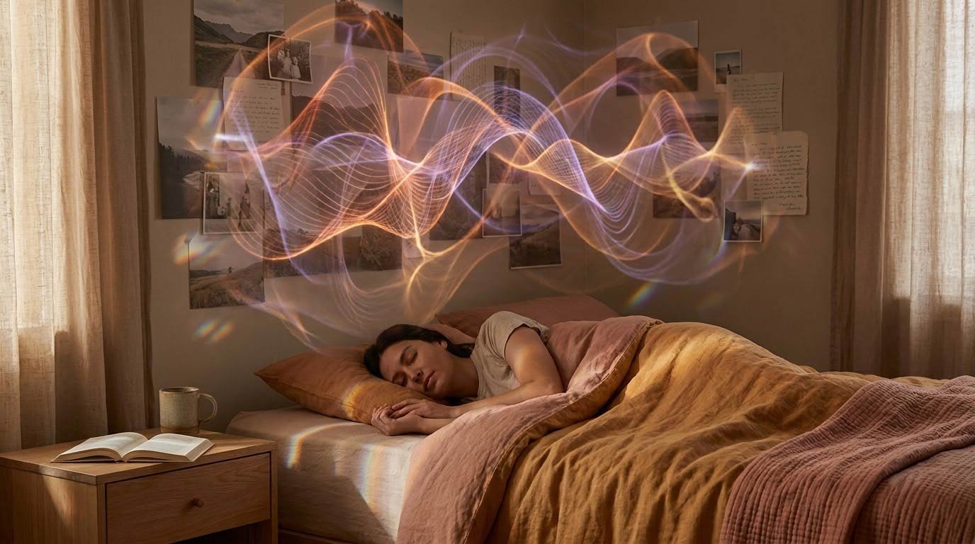 The final hours: REM lengthens, memories and emotions are processed.