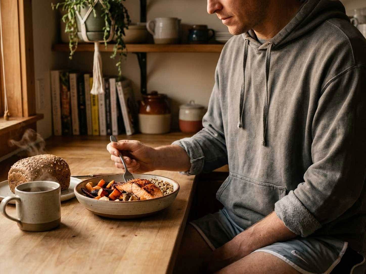 A post-training protein-rich meal